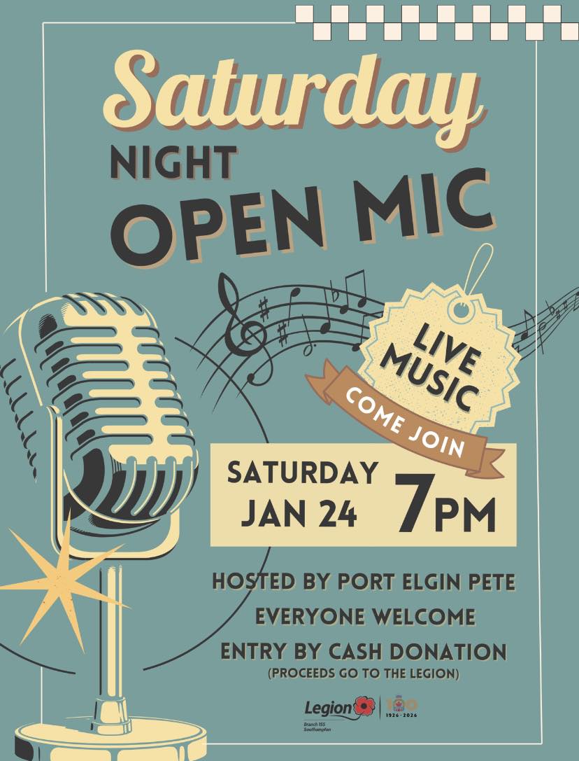 Saturday Night Open Mic