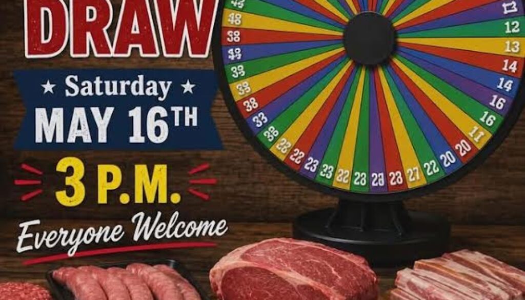 Meat Draw May 16