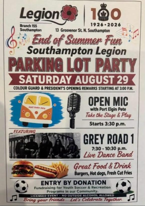 Southampton Legion Parking Lot Party