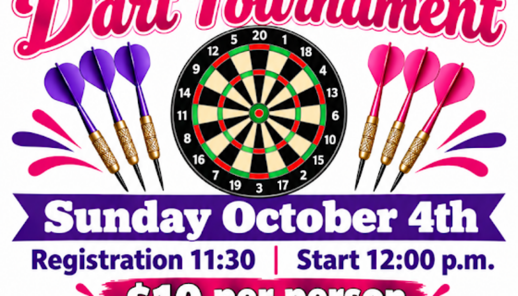 Ladies Doubles Dart Tournament - Legion Branch 155