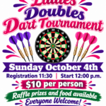 Ladies Doubles Dart Tournament